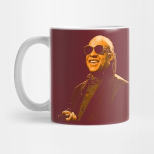 Stevie Wonder Orange Mug